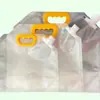 Bolsas de Armazenamento Coloridas para Exterior, Sacos de Sucção para Arroz, Sacos Transparentes para Cerveja, Sacos de Embalagem para Detergente de Roupa, Sacos Selados para Cerveja de Grãos