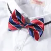 Gravata Borboleta Britânica Infantil Meninos e Meninas Uniformes Escolares Primários e Secundários Desempenho Gola Flor Gravata Borboleta Gravata Terno