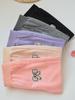 Pantalones deportivos finos de punto para niños, de primavera y otoño, de talla pequeña y mediana, para niñas.