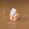 Miniatura de West Highland White Terrier, un perrito lindo en movimiento, perfecto para decoraciones DIY de casas de muñecas y como un pequeño adorno de escritorio