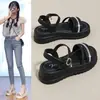 Sandalias de Mujer de Moda Famosas en Internet 2026 Verano Nuevas Estilo Hada Suela Gruesa de Moda Antideslizantes para Exteriores Súper Suaves Sandalias de Mujer