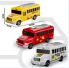 Simulación infantil transfronteriza de viaje inercial tren de ciudad vehículo de ingeniería inercial juguete de tráfico mini interactivo para padres e hijos