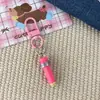 Llavero de Lápiz Lindo Pequeño Ins Dulce Femenino Corazón Colgante para Mochila Regalo para Mejor Amiga Accesorios de Joyería Colgantes Rosas