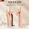 Mano de silicona de simulación para práctica de manicura con articulación, mano protésica de silicona, para que los principiantes inserten piezas de uñas, dedos postizos de exhibición, accesorios
