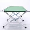 Cama de campamento plegable portátil de aleación de aluminio para emergencias al aire libre, venta al por mayor de fábrica, para socorro en caso de desastre, ligera y plegable