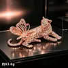 Lujo Ligero Aleación Cisne Bola de Cristal Base Soporte Titular Gabinete de Vino Almacenamiento Soporte de Bola Oficina en Casa Soporte Metálico Adorno