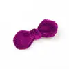 Pinzas para el pelo con lazo de pana de 10 colores para niños, Pinzas para el pelo de terciopelo para niñas de otoño e invierno, Accesorios para el pelo de bebé que no dañan el cabello, Al por mayor