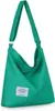 Bolsa de Lona Literaria Transfronteriza Moderna para Mujer Simple de Gran Capacidad Portátil para Hombro Cruzada Tote Personalizada Bolsa León Ling