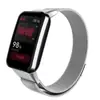 Para Mi Band 7pro Pulseira de Pulso Metal Magnética Milanesa Pulseira de Reposição Esportiva Inteligente Aço Inoxidável