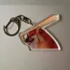 Gato Cheems Divertido y Perro Paquete de Expresiones Divertidas Llavero Acrílico Colgante para Mochila Pequeño Regalo
