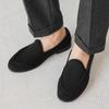 Mocasines Verano 2025 Slip-On Zapatos Gorro Retro Británico Casual para Exteriores Suela Suave Zapatos Perezosos Exportación Zapatos de Hombre