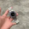 Adequado para Pulseira de Relógio Oppo Watch S, Pulseira de Relógio de Aço com Três Contas Curvas Oppo Especificamente para o Watch S
