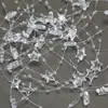 Decoração de casamento corrente de contas estrela de cinco pontas corrente de contas estrela de cinco pontas DIY decoração de Natal acessórios feitos à mão com contas