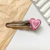 Estilo K de Presilha de Cabelo Desenho Animado Dopamina Fofa Feminina Celebridade da Internet Elegante High-End Presilha Lateral de Cabelo Acessórios de Cabelo Doces de Verão