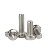 En Stock Tornillos Autorroscantes de Acero Inoxidable 304 Cabeza Redonda Ranura Phillips Cola Plana M1.4~M3 Ranura Phillips Cabeza de Lenteja Cola Plana Tornillos Pequeños