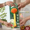 Martelo de artemísia feito à mão para massagem nos meridianos do ombro e pescoço, um presente perfeito para o Festival Qixi, Festival do Meio Outono ou Dia do Professor, com embalagem requintada, um presente que promove a saúde