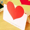 Tarjeta de Felicitación Personalizada de Año Nuevo con Forma de Corazón para Cumpleaños Bendición Tarjeta de Amor Nochebuena Tarjeta Creativa Tarjeta Personalizada Personalización