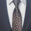 Corbata formal para hombre de 1200 agujas, cremallera perezosa en stock, 8 cm, fácil de tirar, corbata a rayas negras sin perforación