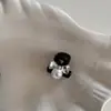 Diamante roto amor tamaño pequeño pinza de tiburón cabeza de princesa frente nueva clip lateral de gama alta pasador pinza tocado accesorios para el cabello