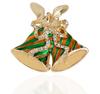 Broches de Natal Europeus e Americanos, Muletas, Alces, Flocos de Neve, Bonecos de Neve, Árvores de Natal, Guirlandas, Sinos, Botas, Broches, Boutonnières