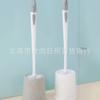 Nuevo Cepillo para Inodoro de Mango Largo con Set de Base, Cepillo para Baño, Cepillo de Limpieza de Acero Inoxidable, Cepillo para Limpiar Inodoros