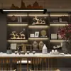 Nuevos Adornos Chinos de Lujo Ligero de Gama Alta Muebles Blandos para el Hogar Sala de Estar Oficina Sala de Té Vitrina Estantería Artículos Decorativos