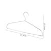 Percha de Acero Inoxidable 304 para Ropa, Percha Sólida Engrosada a Prueba de Viento para el Hogar con Gancho, Perchero Metálico Antideslizante para Niños
