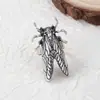 Anillo Abierto de Diseño de Nicho Nuevo Transfronterizo Europeo y Americano Creativo de Insecto Cigarra Mariquita Anillo Exagerado Personalizado