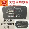 Placa Amplificadora de Par Complementario de Alta Potencia 13D para Subwoofer Puro Ajustable de Coche de 8 pulgadas 10 pulgadas 12 pulgadas 24V Placa de Amplificación de 12V