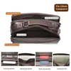 Dropshipping Transfronterizo Bolso de Hombro para Hombre de Cuero Genuino de Alta Gama Casual para Viajes Diarios Bolso Cruzado Vertical de Piel de Vaca de Primera Capa