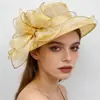 Chapéu de Sol de Verão Feminino com Laço Grande, Tela Solar, Chapéu Frio, Chapéu de Viagem para Praia, Chapéu de Sol Respirável