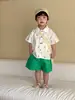 Conjunto de Camisa de Verano para Niños Niños, Vacaciones en la Playa 2026 Estilo Nuevo, Vestidos para Bebés Niñas, Atuendos para Hermanos