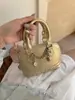 Bolso de Concha de Diseño de Nicho Estilo Coreano para Mujer 2026 Nuevo Bolso Cruzado de Moda Urbana Bolso de Mano Elegante de Moda con Remaches
