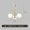 [Selección Premium] Lámpara de Techo Estilo Retro Francés Crema para Dormitorio Principal Bola Redonda para Comedor Sala de Estar Habitación Infantil Lámparas de Iluminación para Niñas