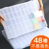 Caja de Pintura Gouache 36 Compartimentos Pequeño Mini Gran Capacidad Portátil Pintura al Óleo Acrílico 48 Compartimentos Paleta de Acuarela Compartimentos Pequeños