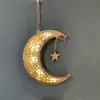 Manualidades Festivas Transfronterizas, Regalos de Luna Decorativos, Patrones de Madera Brillantes, Exhibidores de Luna de Madera