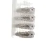 Coreia do Sul novo grampo de cabelo com pérolas de cristal transparente flor de diamante rosa doce moda grampo para franja grampo lateral acessórios de cabelo
