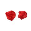 4 cm Tecido de Cetim Fita de Seda Estéreo Rosa Botão Flor Feito à Mão diy Handheld Flor Jóias Sapatos e Chapéu Acessórios