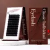 Pestañas Postizas de Injerto Redondas Mate de Fábrica, Pestañas Individuales, Suaves, Naturales, Densas, Ultrasuaves, Especialmente Diseñadas para Salones de Belleza y Maquilladores