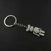 Llavero de Mariposa Animal Transfronterizo Europeo y Americano Metal Lindo Colgante para Bolso de Mujer Llavero de Aleación Regalo Creativo