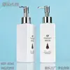 Botella Cuadrada Personalizada de 200ml para Loción, Botella Vacía Cuadrada Larga de Plástico PET, Botella para Producto de Cuidado de la Piel, Esencia, Loción Corporal Hidratante