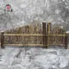 Decorações de Tecelagem de Bambu Estilo Japonês, Cercas de Arame de Bambu, Cercas de Bambu, Empratamento para Culinária Japonesa e Coreana, Decorações de Sashimi, Arame de Bambu para Cerimônia do Chá