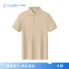 Camisa tipo polo de alta gama de algodón y seda para el personal de ventas de la tienda 4S Lantu, Camiseta de manga corta con estampado de logotipo