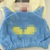 Gorro de baño y secado de pelo para adultos con temática de dibujos animados, absorbente, grueso, secado rápido, toalla de pelo, toalla de pelo de vellón de coral, gorro de baño, turbante para la cabeza