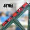 Nivel plegable magnético multifuncional de aleación de aluminio, herramienta de carpintería para medición de esquinas multiángulo, nivel de alta precisión