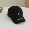 Comércio exterior novo boné de beisebol infantil primavera e verão moda letra B boné transfronteiriço novo chapéu de bebê atacado