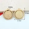 Accesorios Populares de Joyería DIY para Año Nuevo: Cabeza de Dragón Paz y Bendición Joyería Hecha a Mano DIY, Accesorios de Joyería DIY Esmaltados Estilo Chino