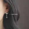 Pendientes de Llamada de Sueño Luna Corazón para Mujer ins Lujo Ligero Diseño Avanzado Nicho Venta al por Mayor Pendientes de Estrella Luna Regalo Tanabata 22 Nuevo