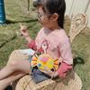 Bolsa de dulces de dibujos animados para niños primavera y verano 2021, linda bolsa de merienda de hombro para bebés para niños y niñas, bolsa de mensajero para estudiantes de primaria