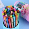Plumas de Acuarela Lavables para Niños Suministros de Pintura Artística para Estudiantes Plumas de Garabateo de Colores para Jardín de Infancia Set de Papelería